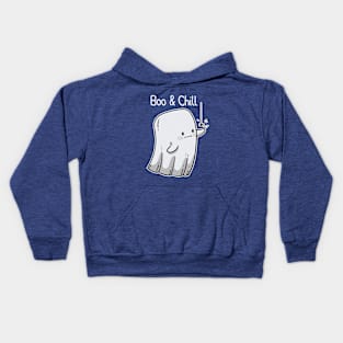 Boo and chill Kids Hoodie